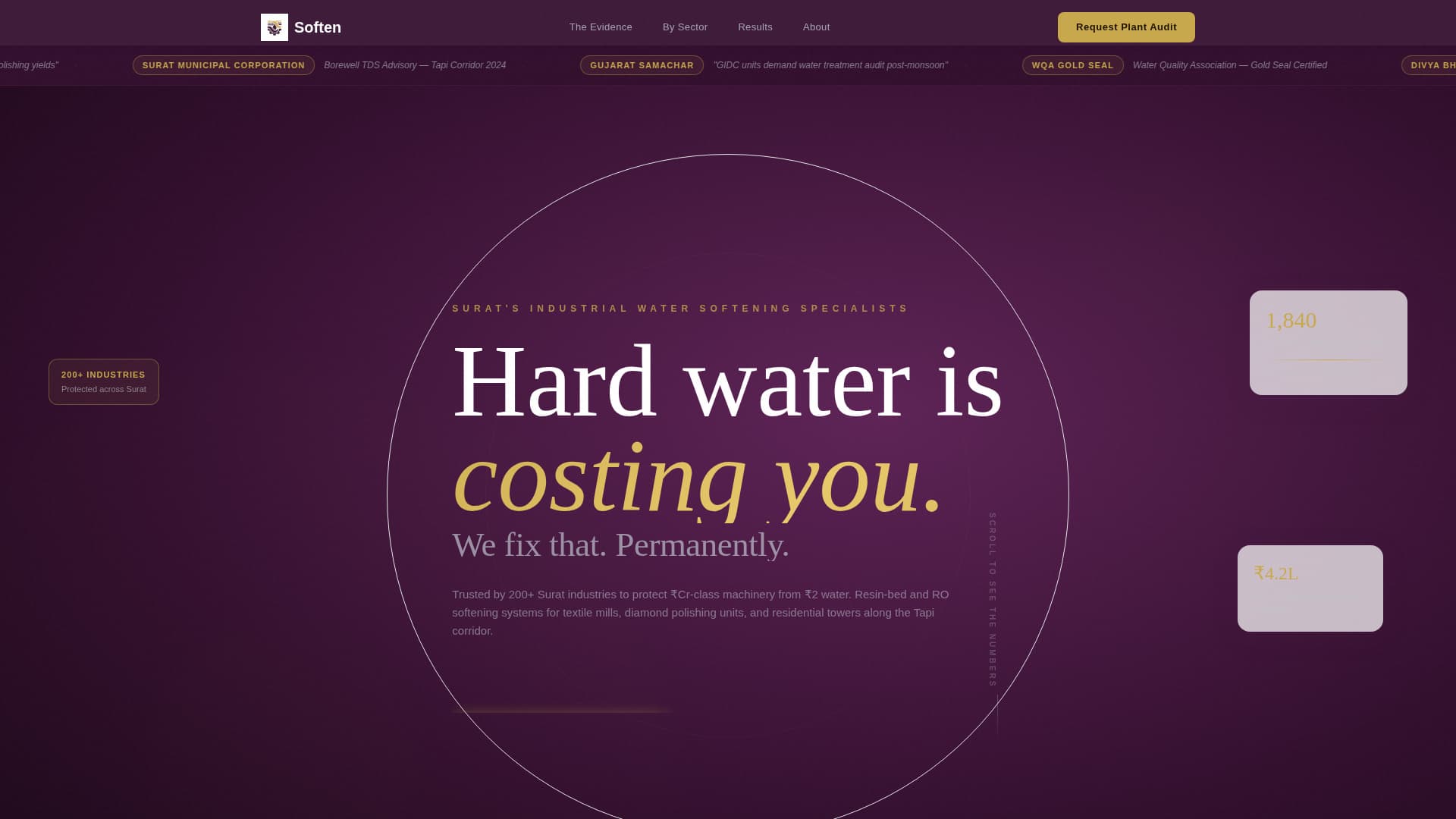 Soften - Trusted Watersoftening Landing Page Template