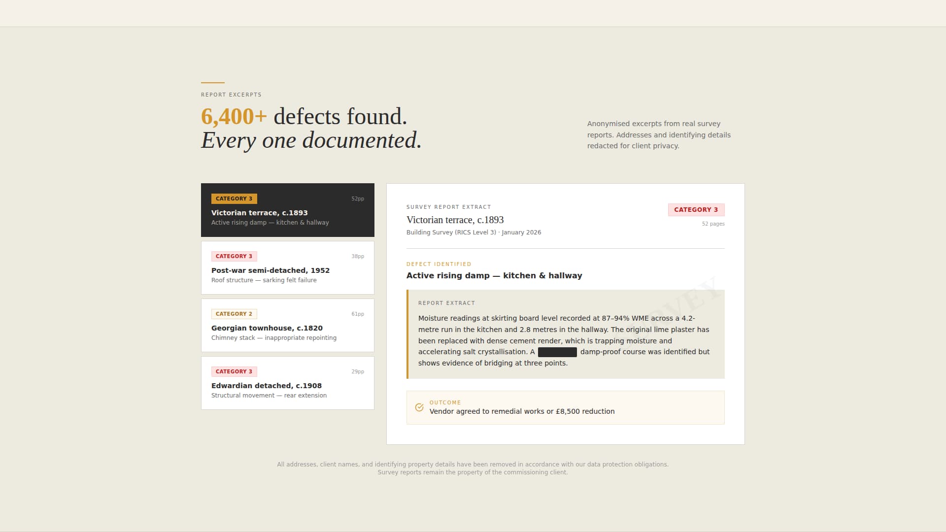Survey - Authoritative Surveyor Landing Page Template