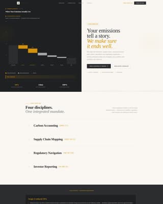 Consulting & Advisory Professional Website Template