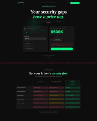 Firewall - Powerful Cybersecurity Landing Page Template