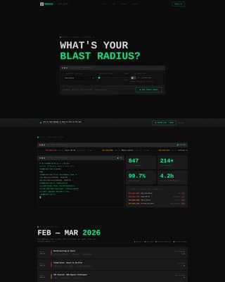 Vault — Threat Protection Landing Page Template