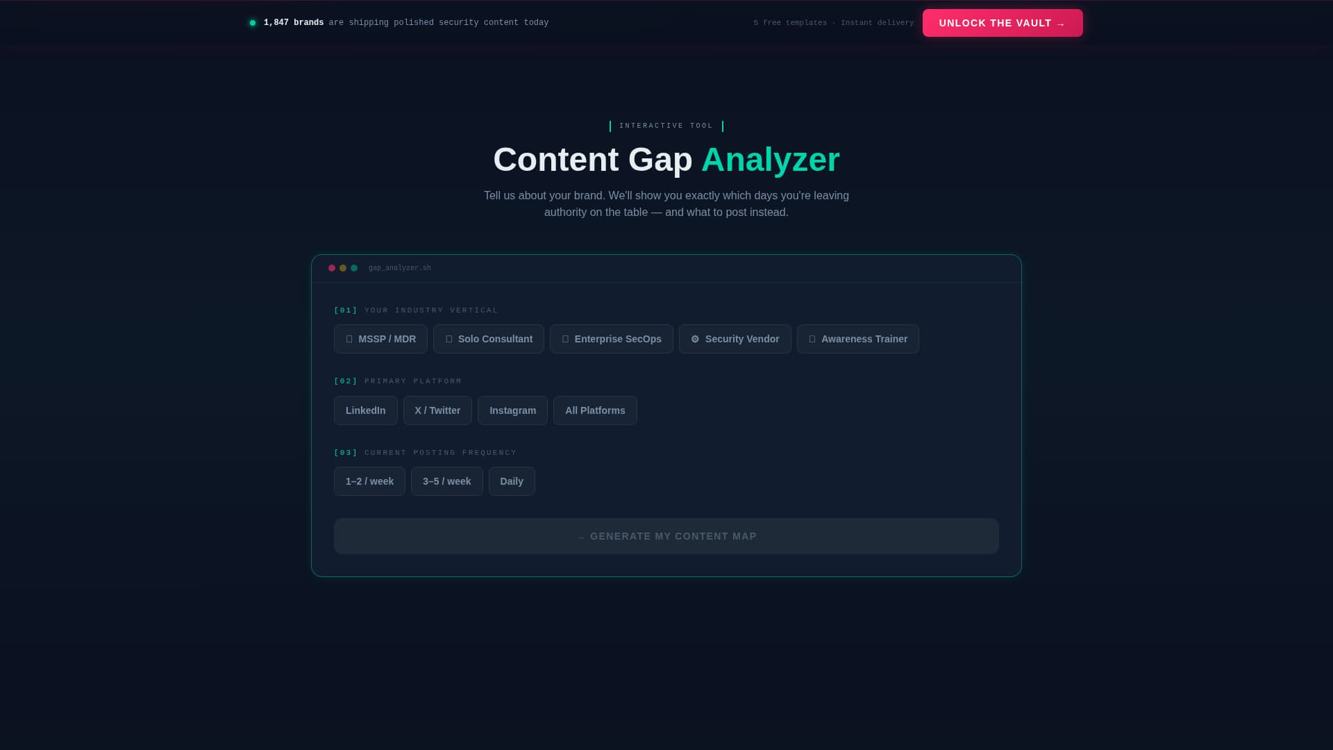 Cipher - Powerful Cybersecurity Landing Page Template