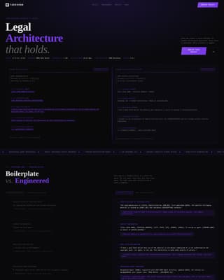Takedown - Fortified DMCA Landing Page Template