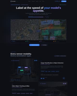 Annotate - Precision Annotation Landing Page Template