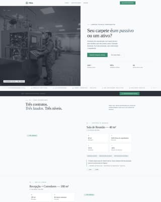 Fibra - Irrefutable Corporatecarpet Landing Page Template