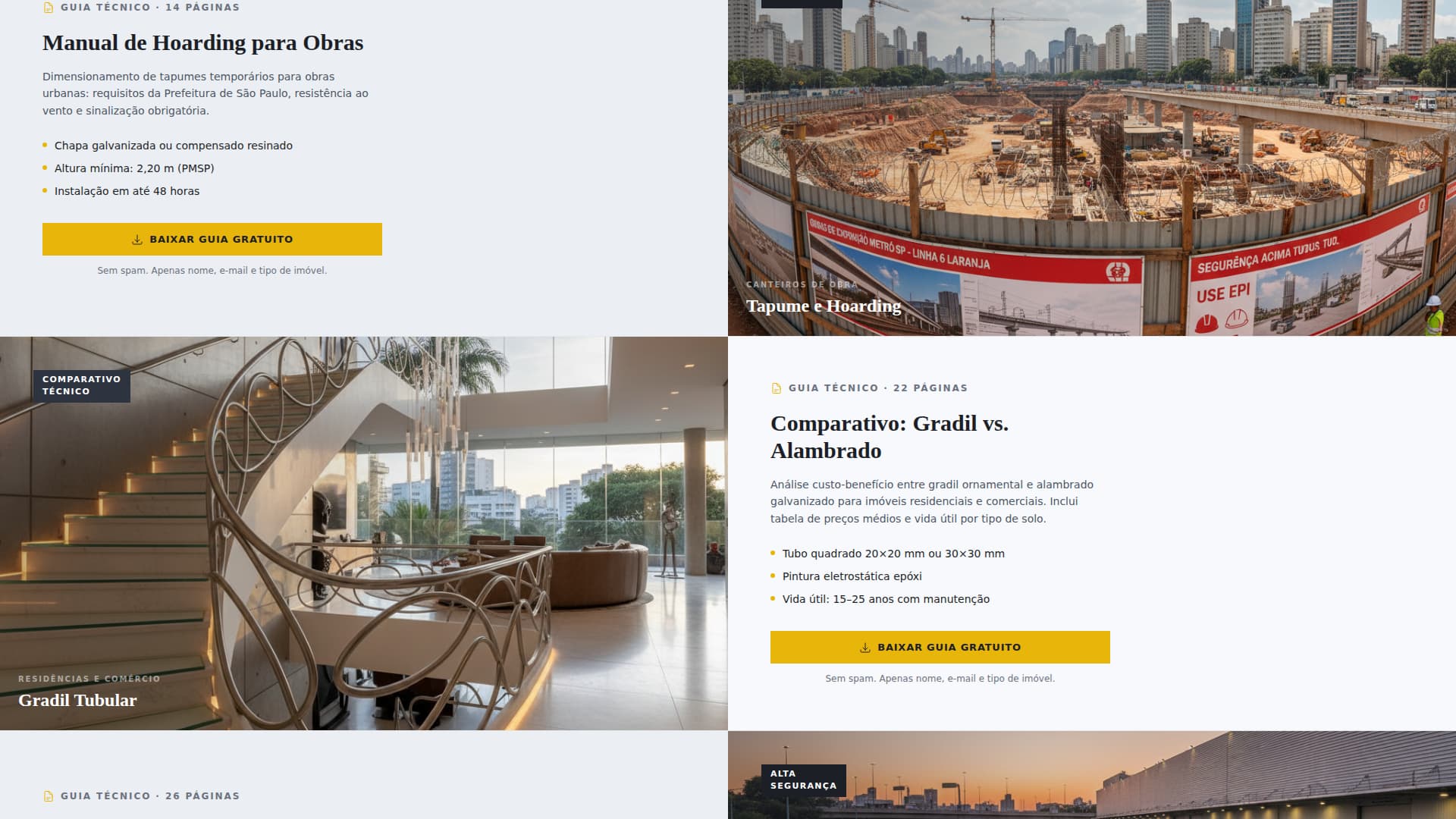 Cerca - Trusted Fencing Landing Page Template