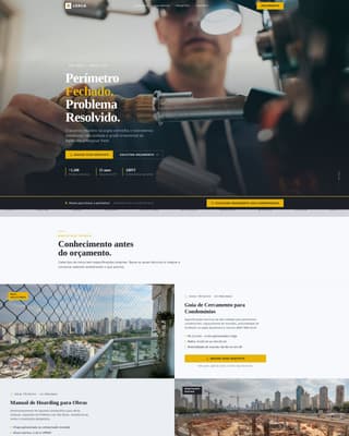 Cerca - Trusted Fencing Landing Page Template