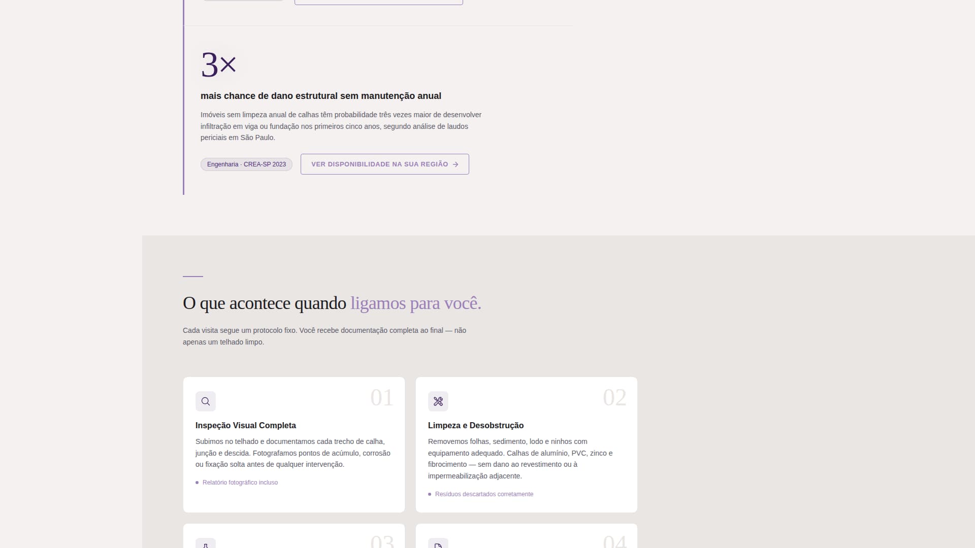 Calha - Trusted Guttercleaning Landing Page Template