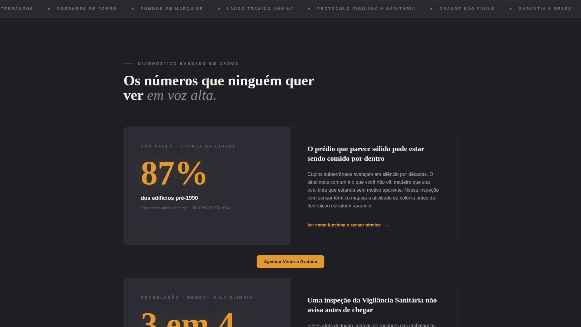 Pragas - Urgent Pestcontrol Landing Page Template