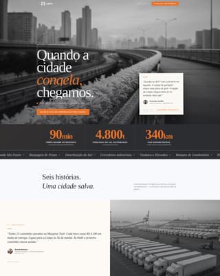 Limpa - Dramatic Snowremoval Landing Page Template