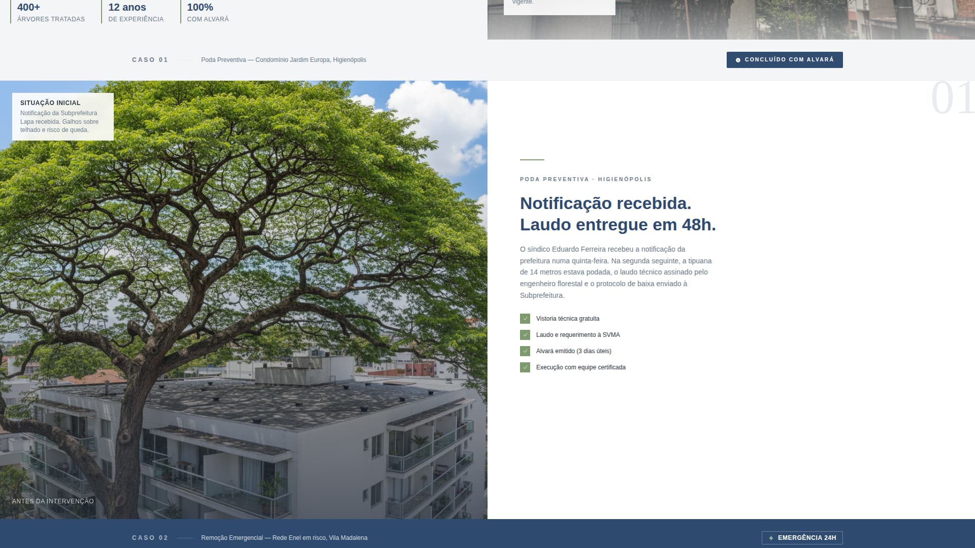 São Paulo Local Portfolio Website Template