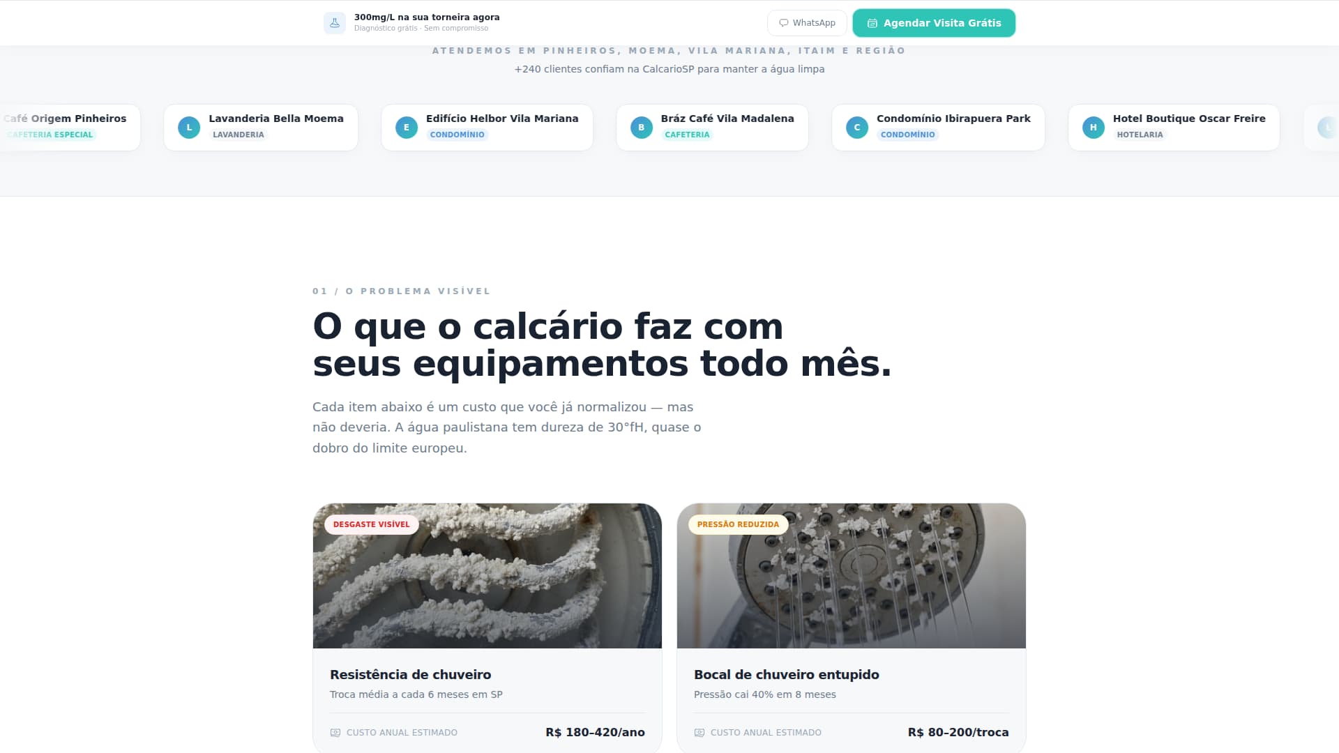 Calcrio - Trusted Watersoftener Landing Page Template