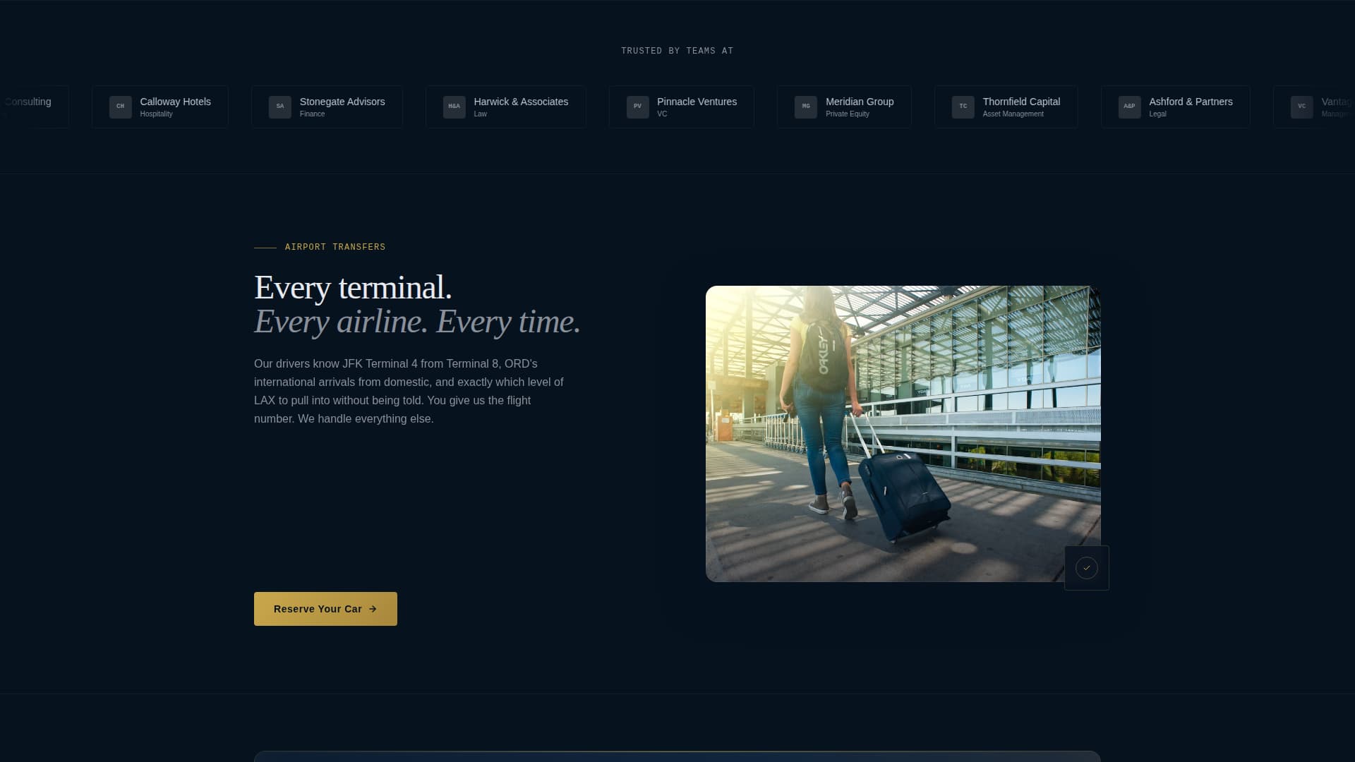 Taxi & Rideshare Driver Booking Website Template