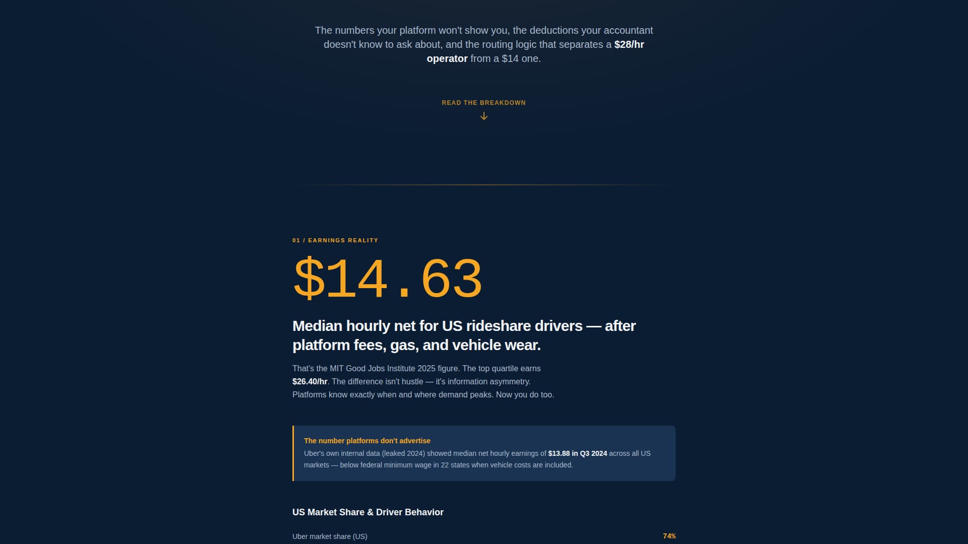 Drive - Authoritative Rideshare Landing Page Template