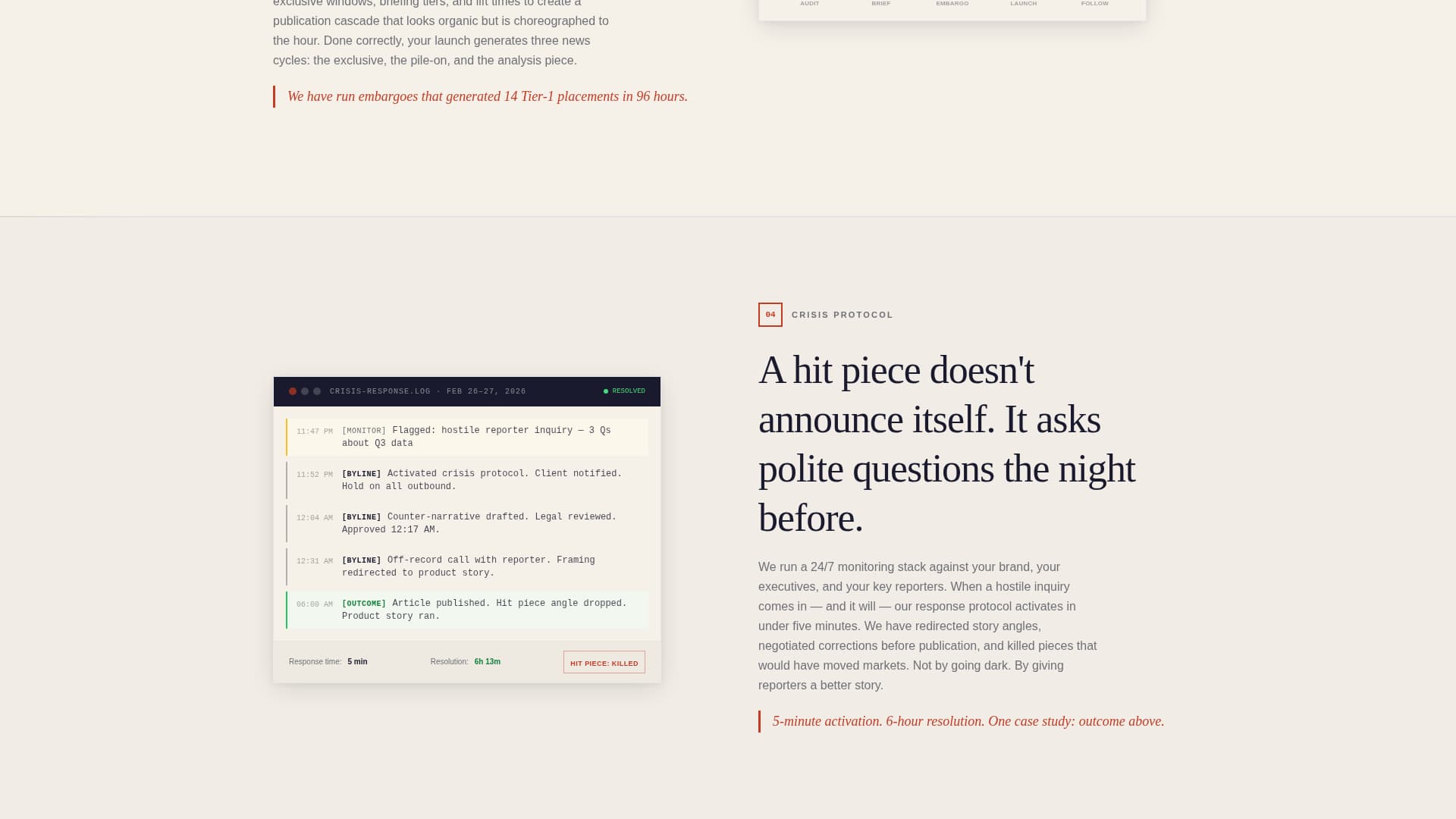 PR & Communications Agency Professional Website Template