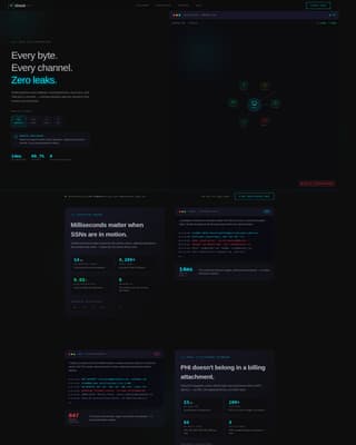 Shield - Powerful Data Loss Prevention Landing Page Template
