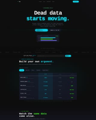 Viz - Dynamic Data Visualization Landing Page Template