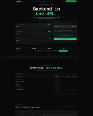 Base - Powerful Backend-as-a-Service Landing Page Template