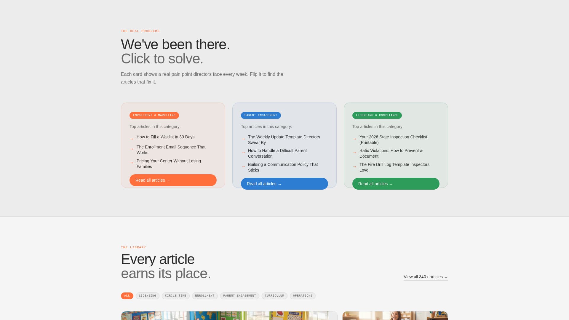 Sprout - Dynamic Daycare Landing Page Template