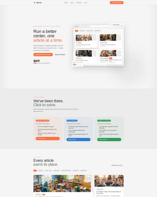 Sprout - Dynamic Daycare Landing Page Template