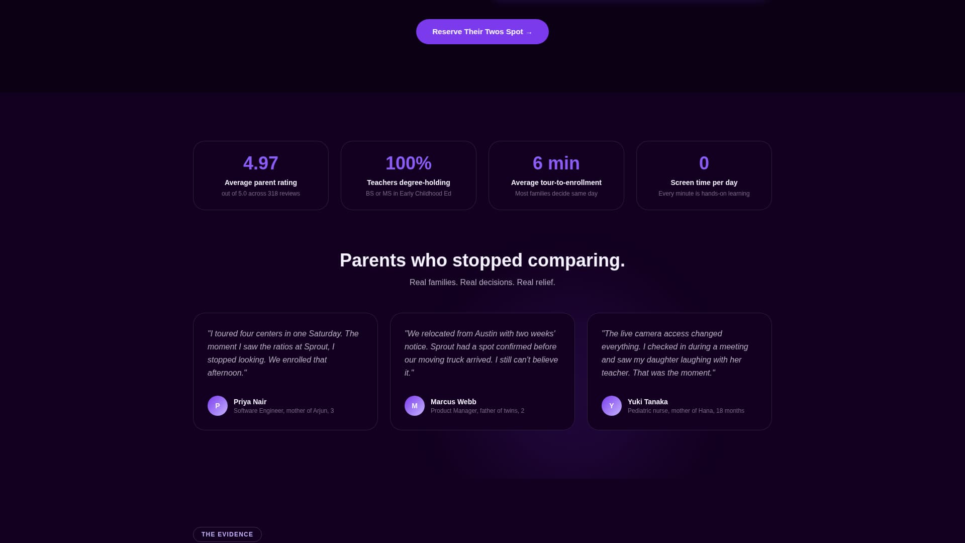 Blossom — Premium Childcare Landing Page Template