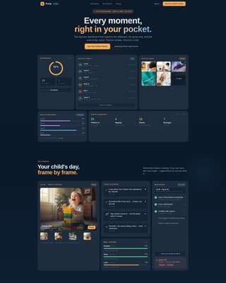 Portal - Powerful Daycare Landing Page Template