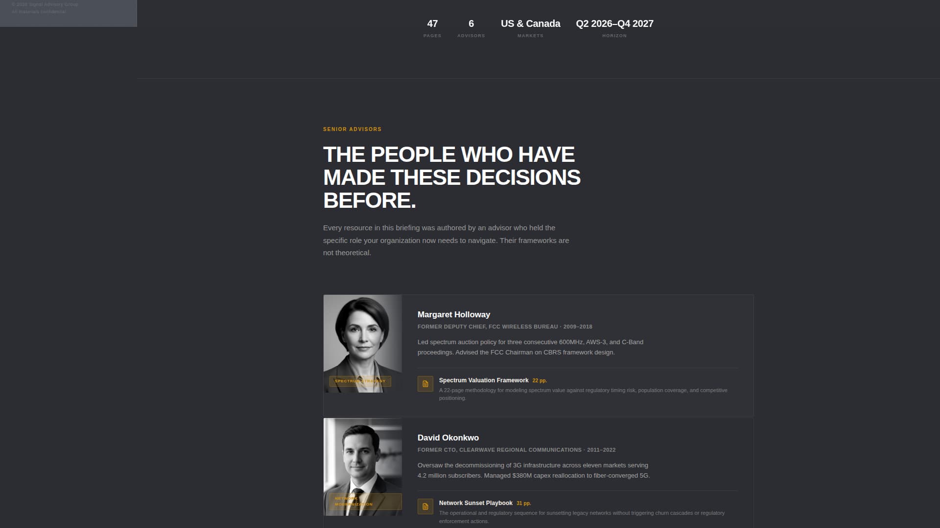 Wavelength — Trusted Telecom Services Landing Page Template