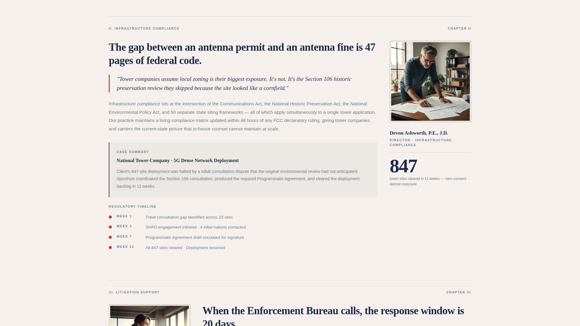 Telecommunications Consulting Specialist Privacy Policy Website Template