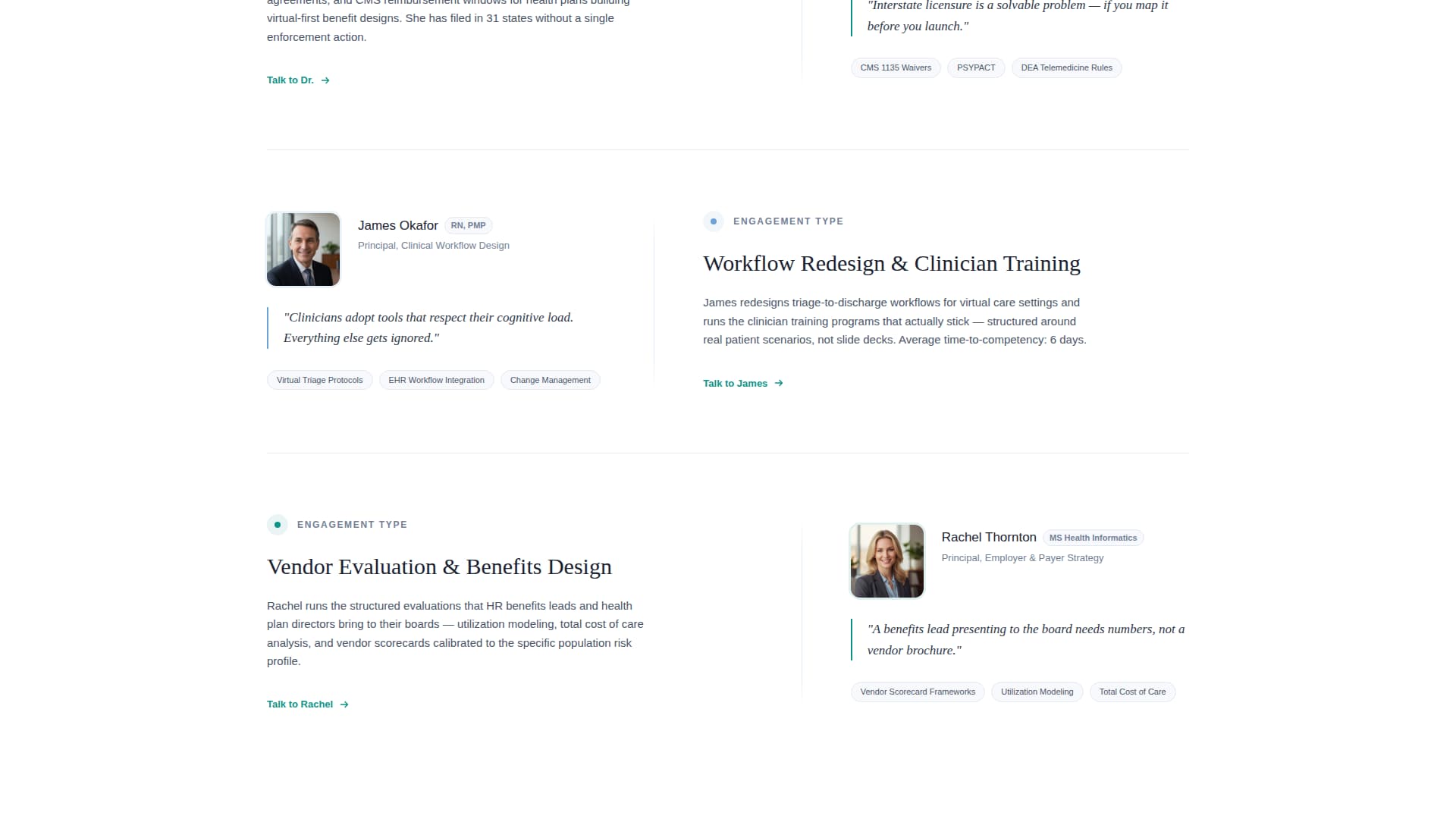 Consult - Trusted Telehealth Landing Page Template