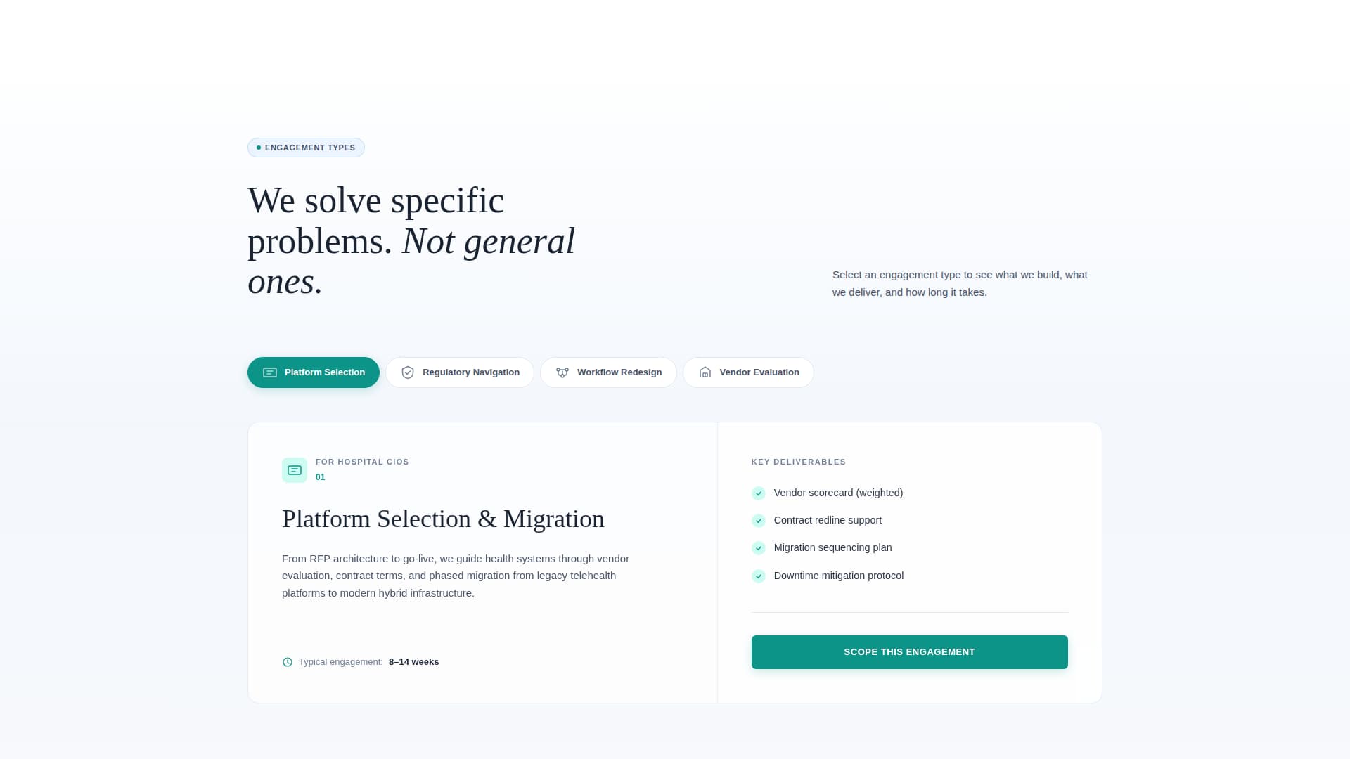 Consult - Trusted Telehealth Landing Page Template