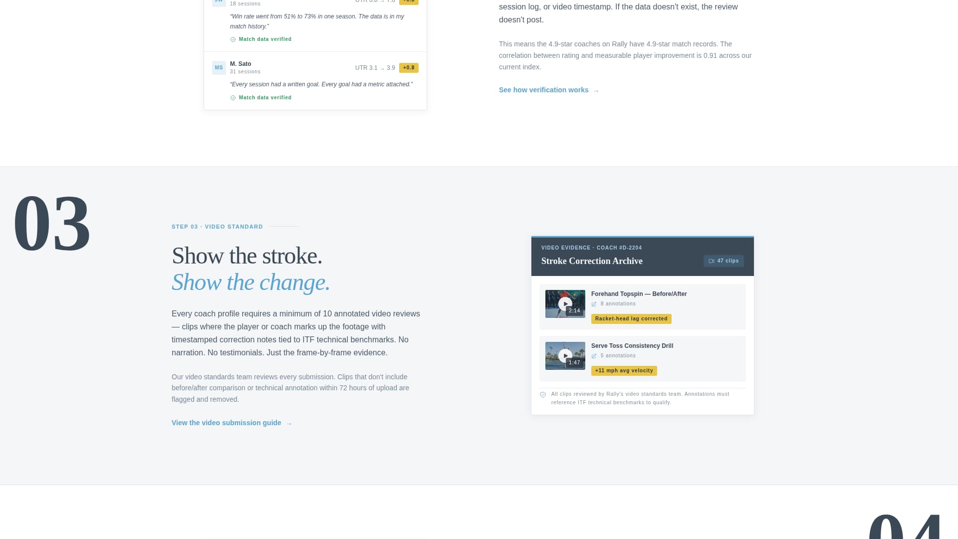 Tennis Coach Reviews Website Template