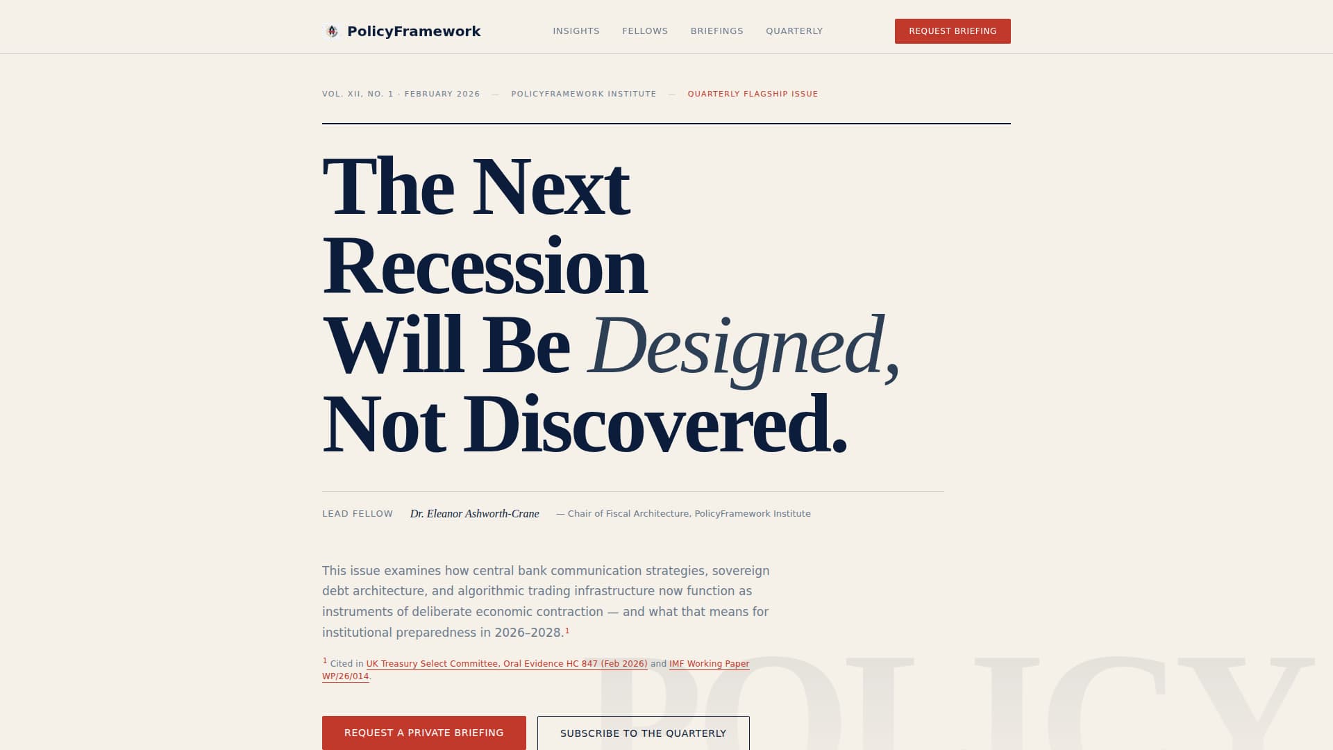 Research & Analytics Firm Booking Website Template