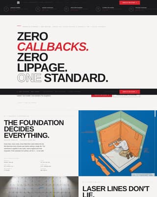 Tile Setter Business Blog Website Template