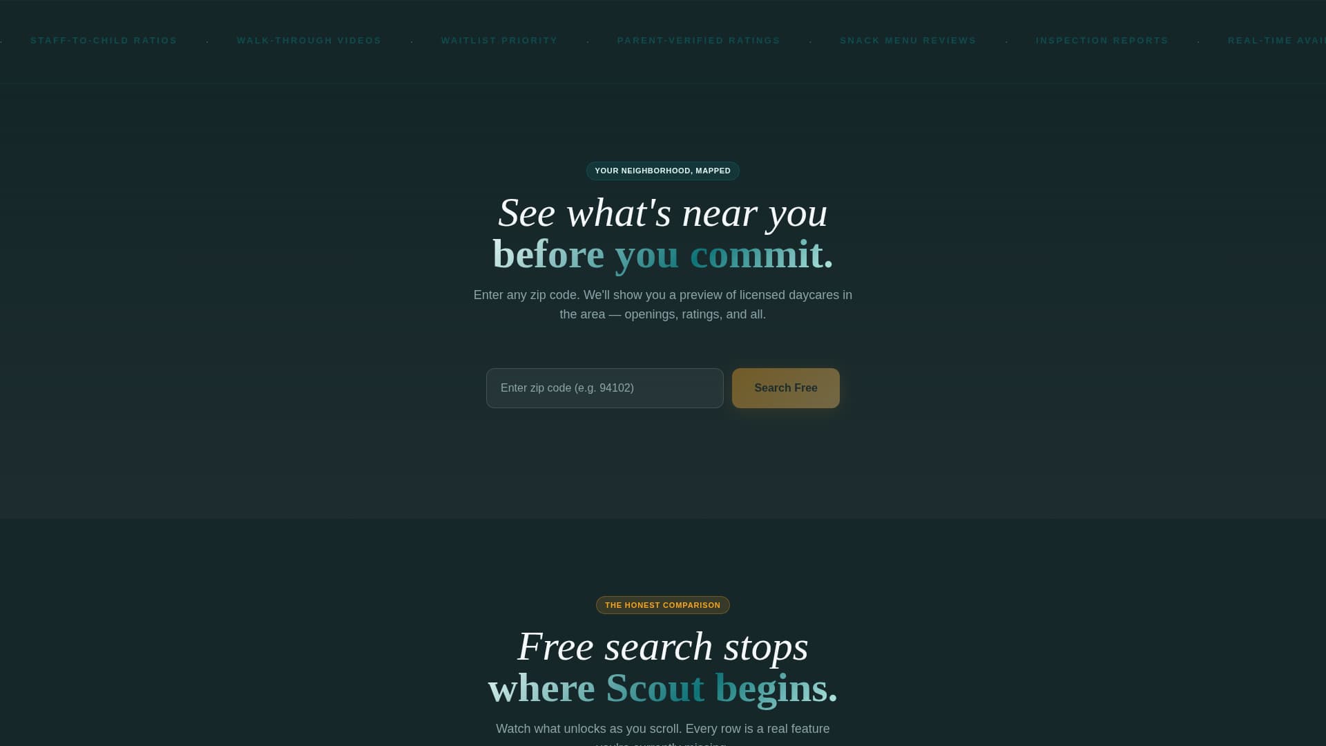 Scout - Powerful Daycaremembership Landing Page Template