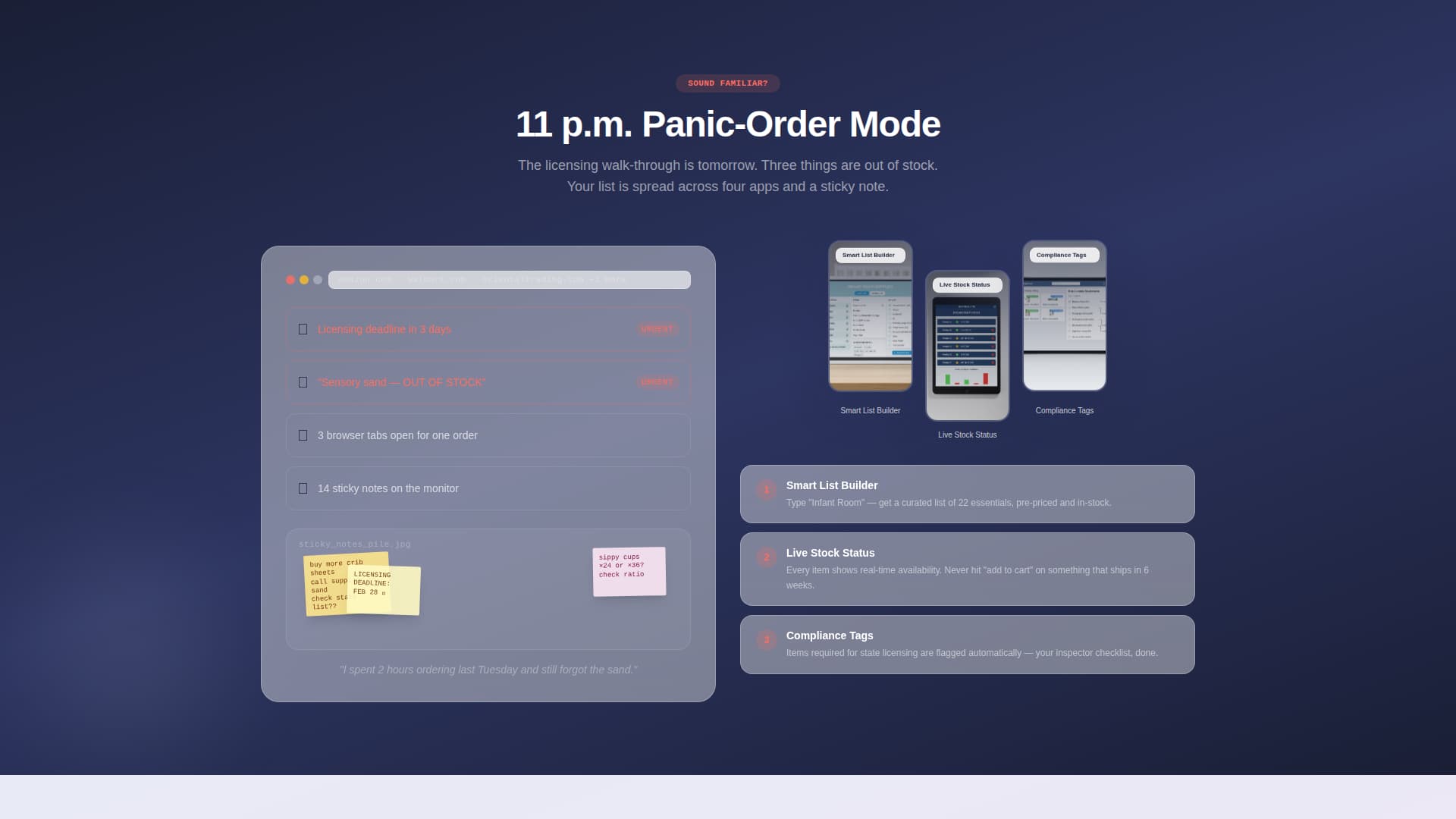 Sprout - Organized Daycare Landing Page Template