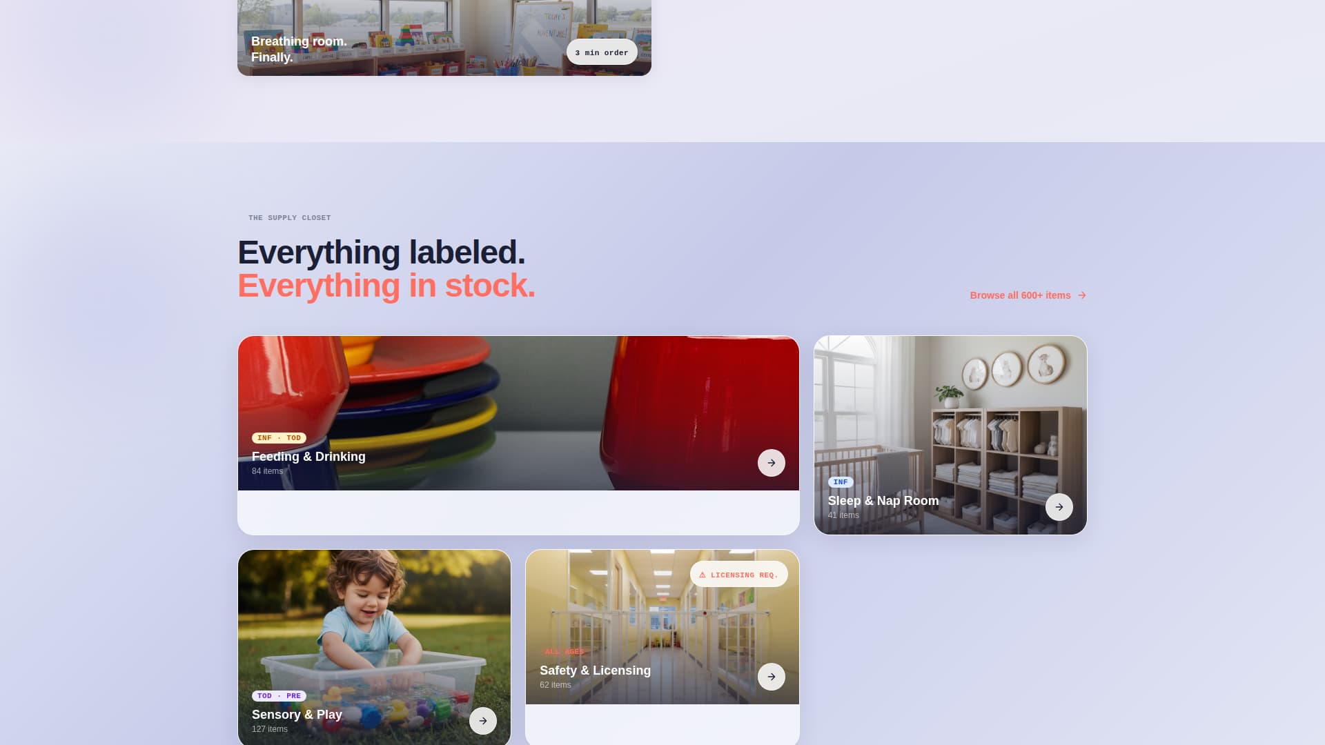 Sprout - Organized Daycare Landing Page Template