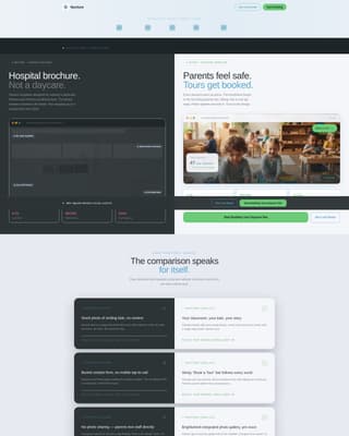 Nurture - Powerful Daycare Landing Page Template
