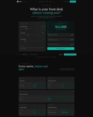 Triage - Intelligent Dental AI Landing Page Template