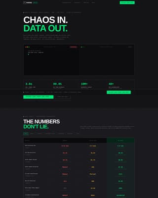 Parse - Powerful Dental AI Landing Page Template