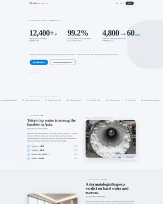 Karui - Certified Watersoftener Landing Page Template