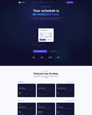 Schedule - Powerful Dental Landing Page Template