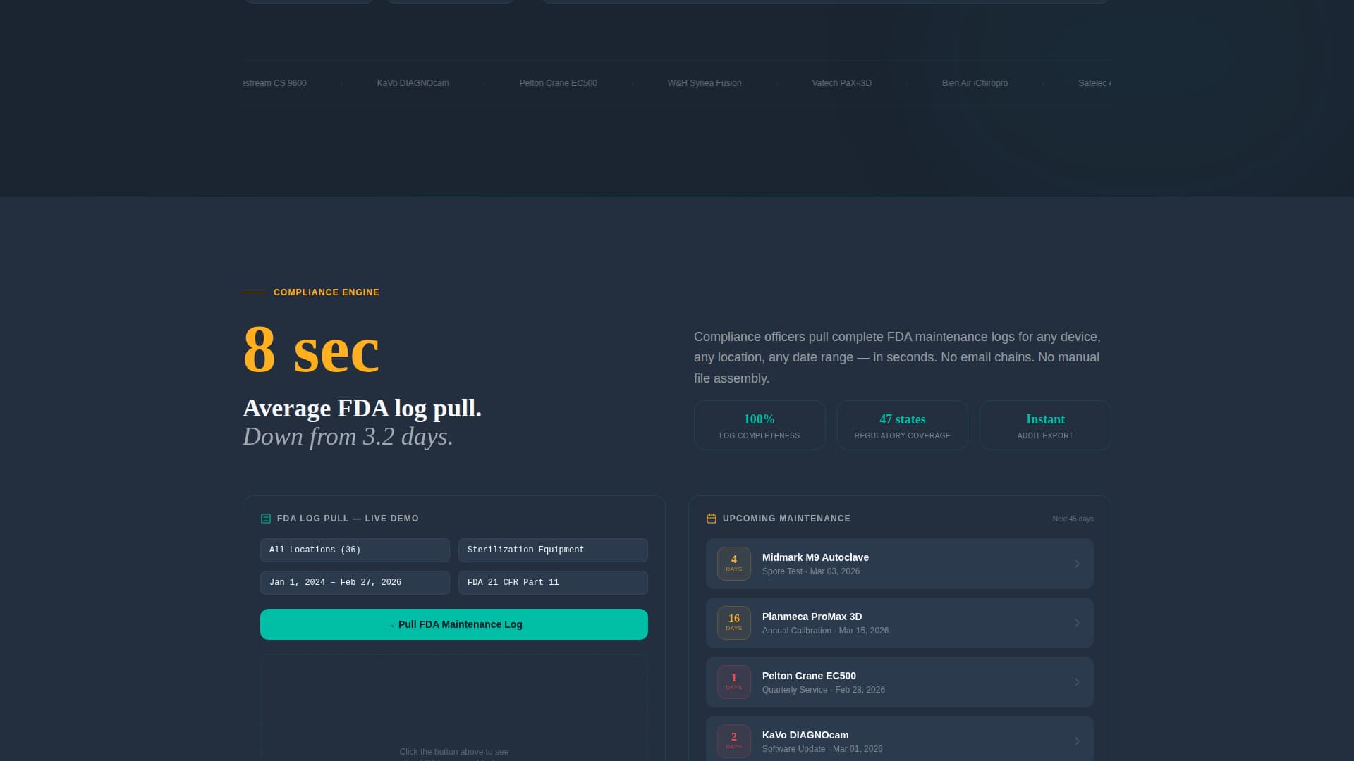 Ledger - Powerful Dental Asset Landing Page Template