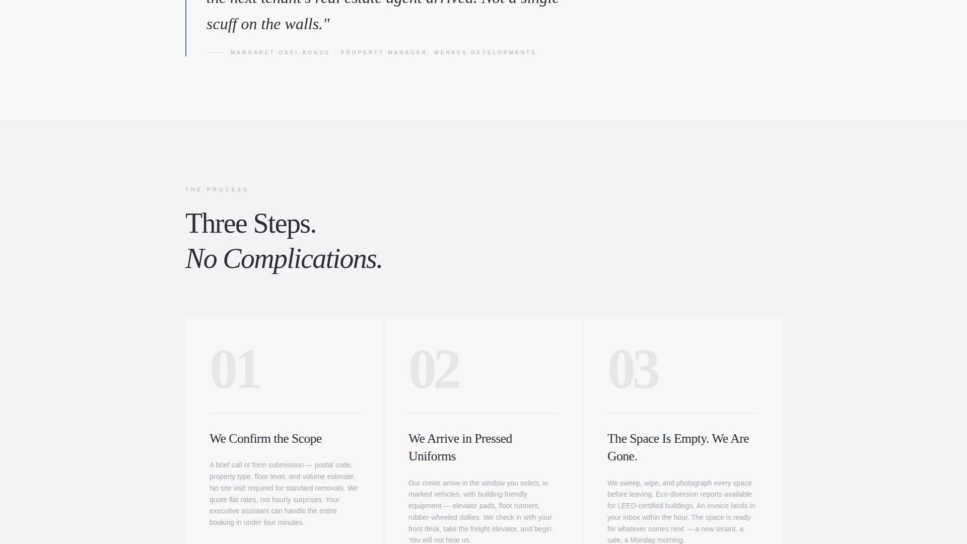 Haul - Executive Removal Landing Page Template
