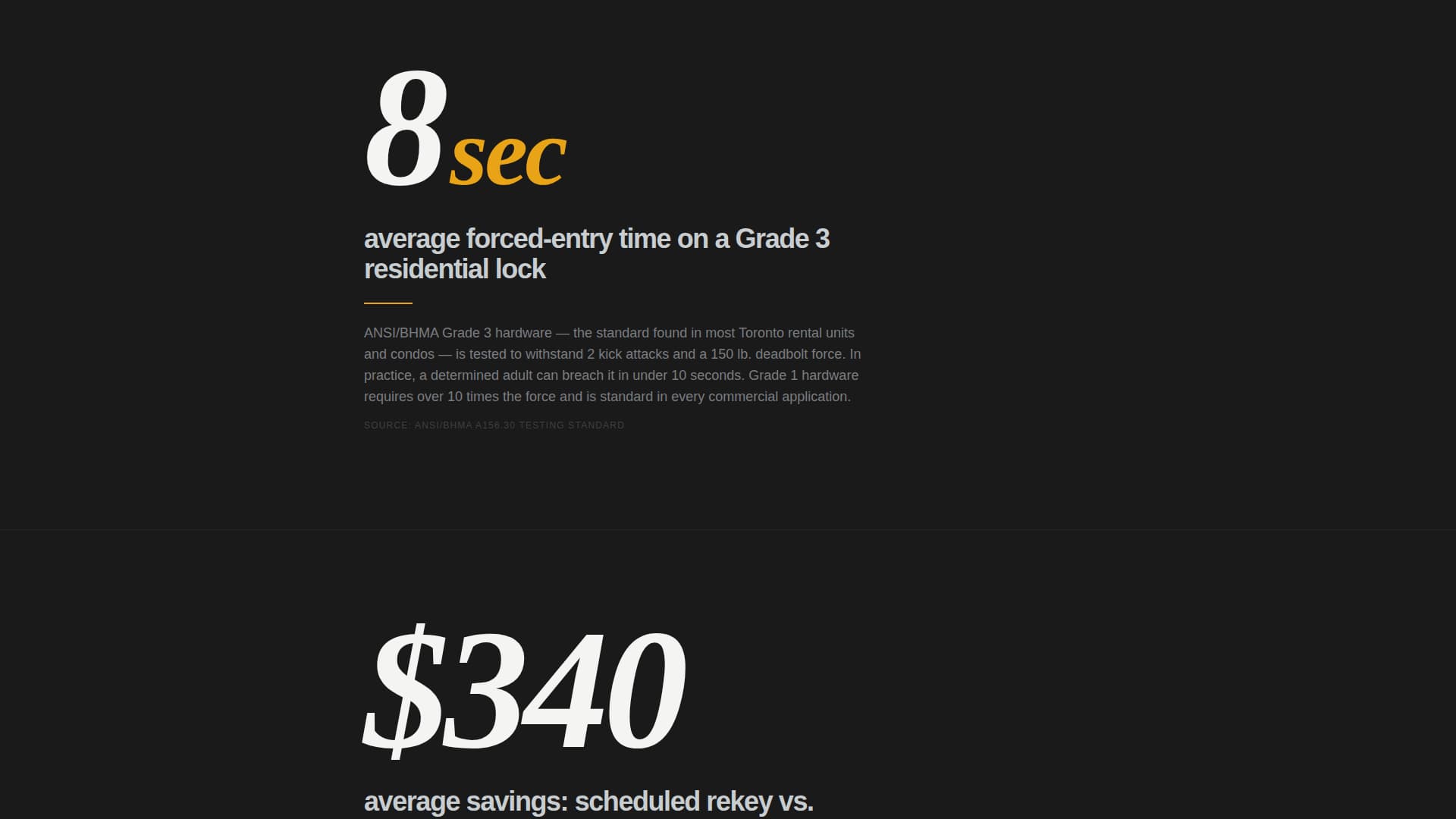 Deadbolt - Highsecurity Locksmith Landing Page Template