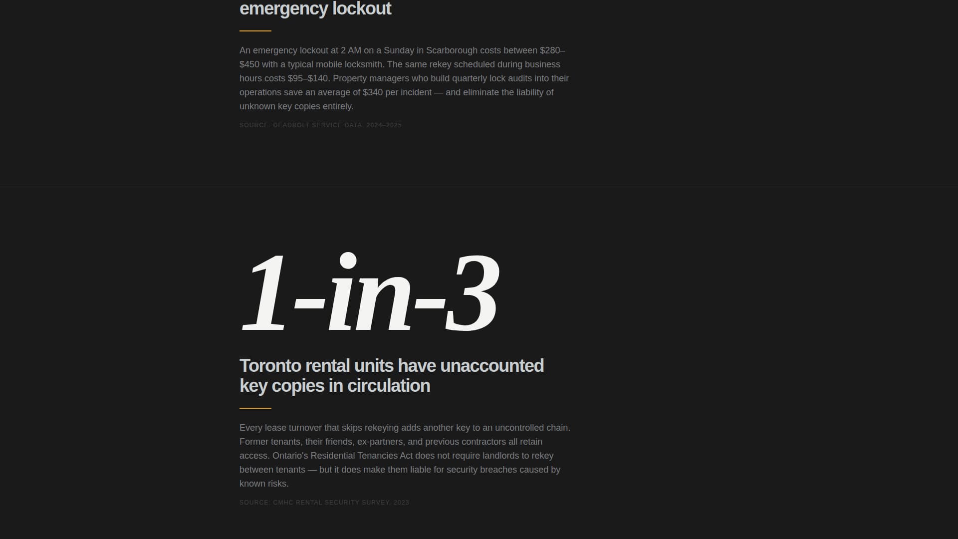 Deadbolt - Highsecurity Locksmith Landing Page Template