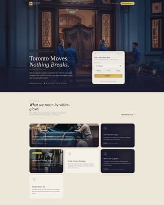 Relocate - Premium Moving Landing Page Template