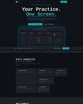Portal - Powerful Dental Practice Landing Page Template
