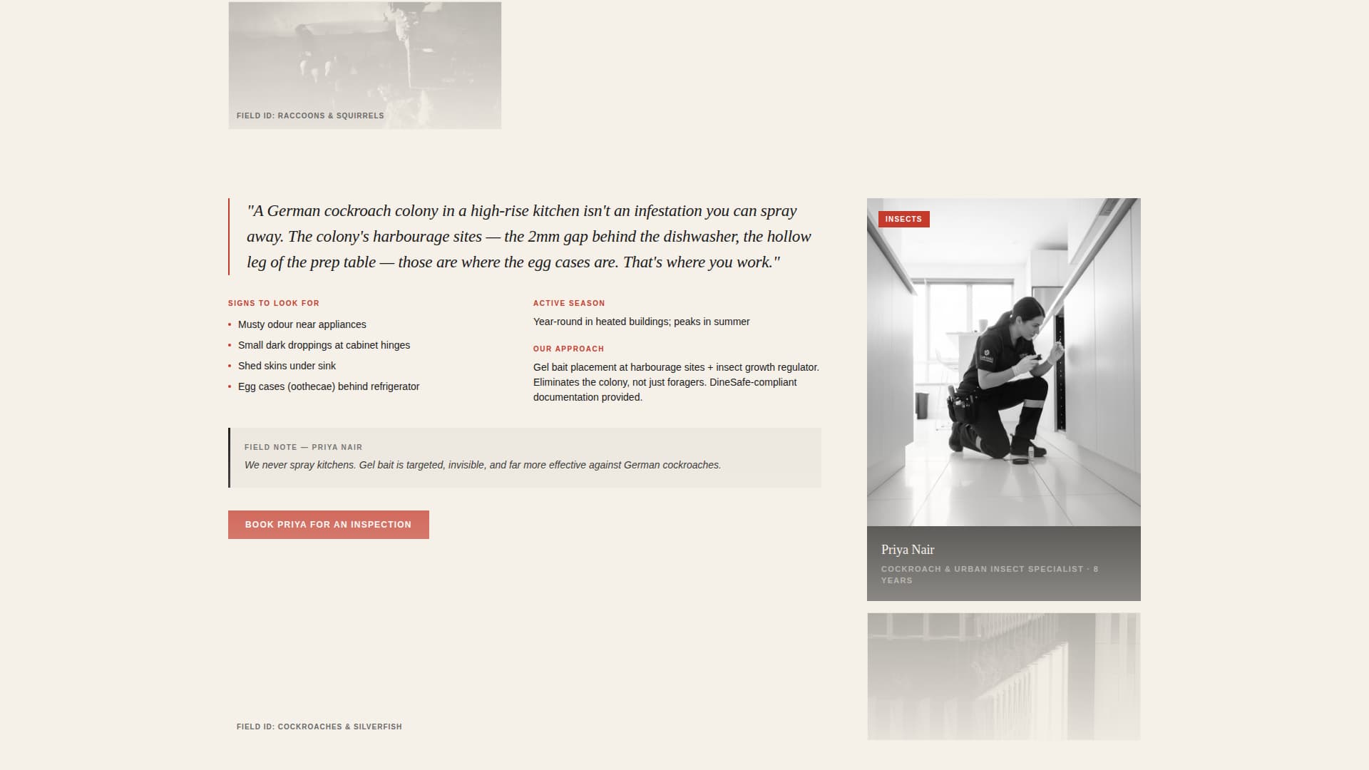 Fortress — Proven Pest Control Landing Page Template