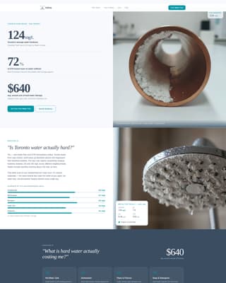Soften - Trusted Plumbing Landing Page Template