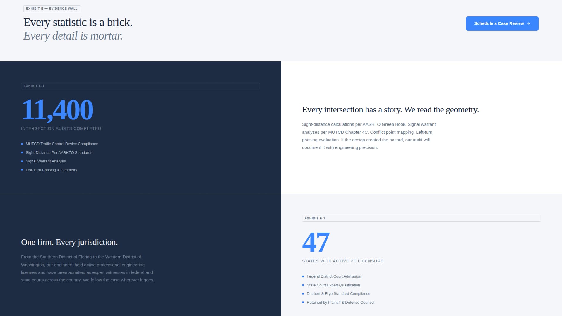 Engineering Consulting Booking Website Template